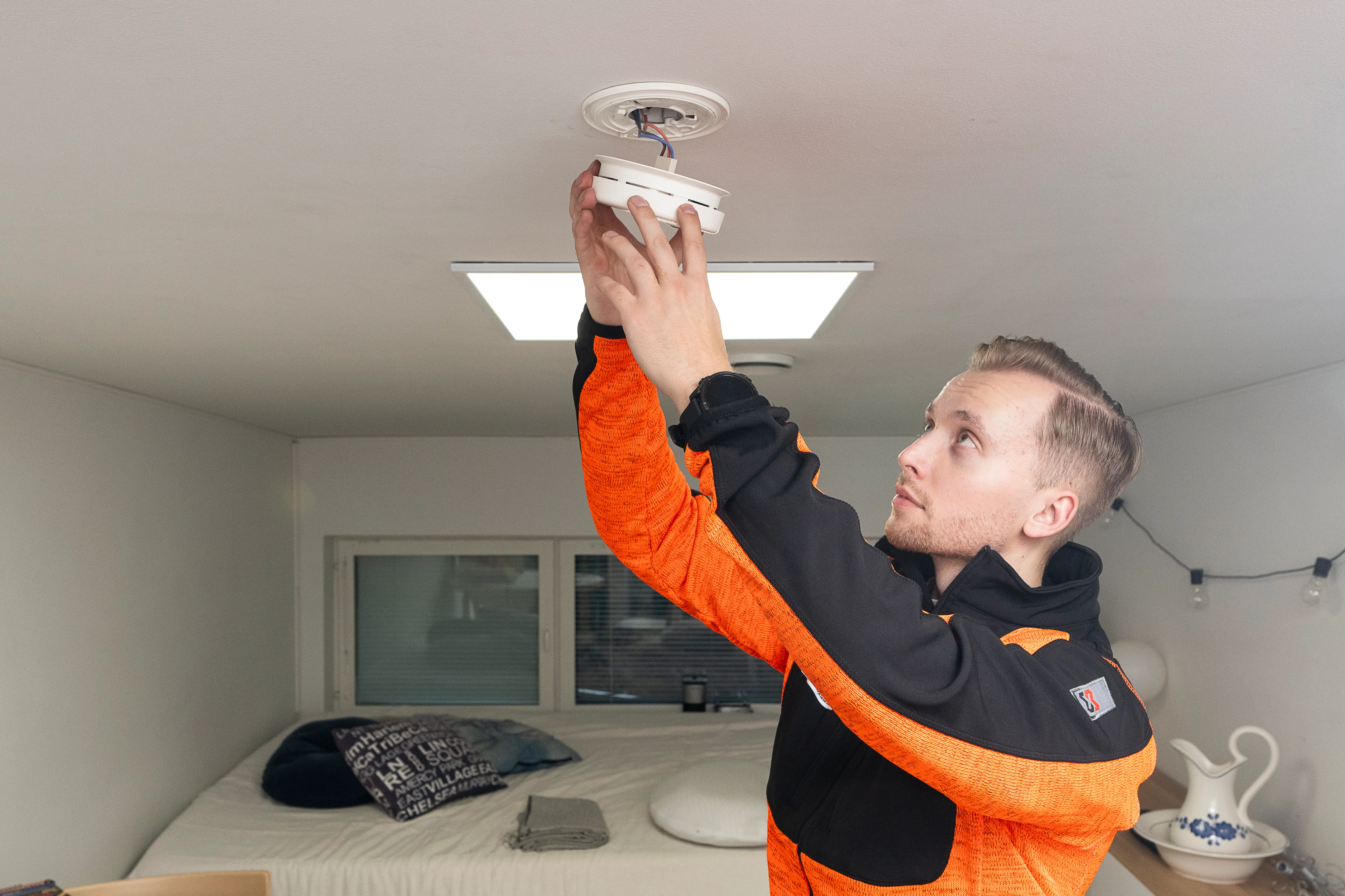 Palovaroittimen vuosittainen testaus